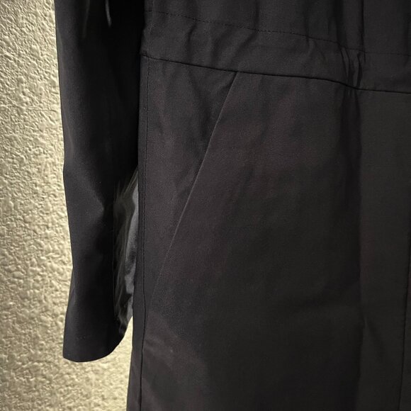 Uniqlo Hooded Raincoat Size S Color Navy - Picture 5 of 8